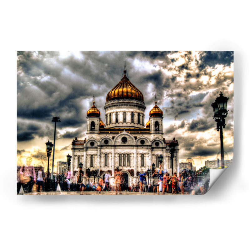 Catedral de Cristo Salvador HDR - Dreamer Studio | Cuadro decorativo de Canvas Lab