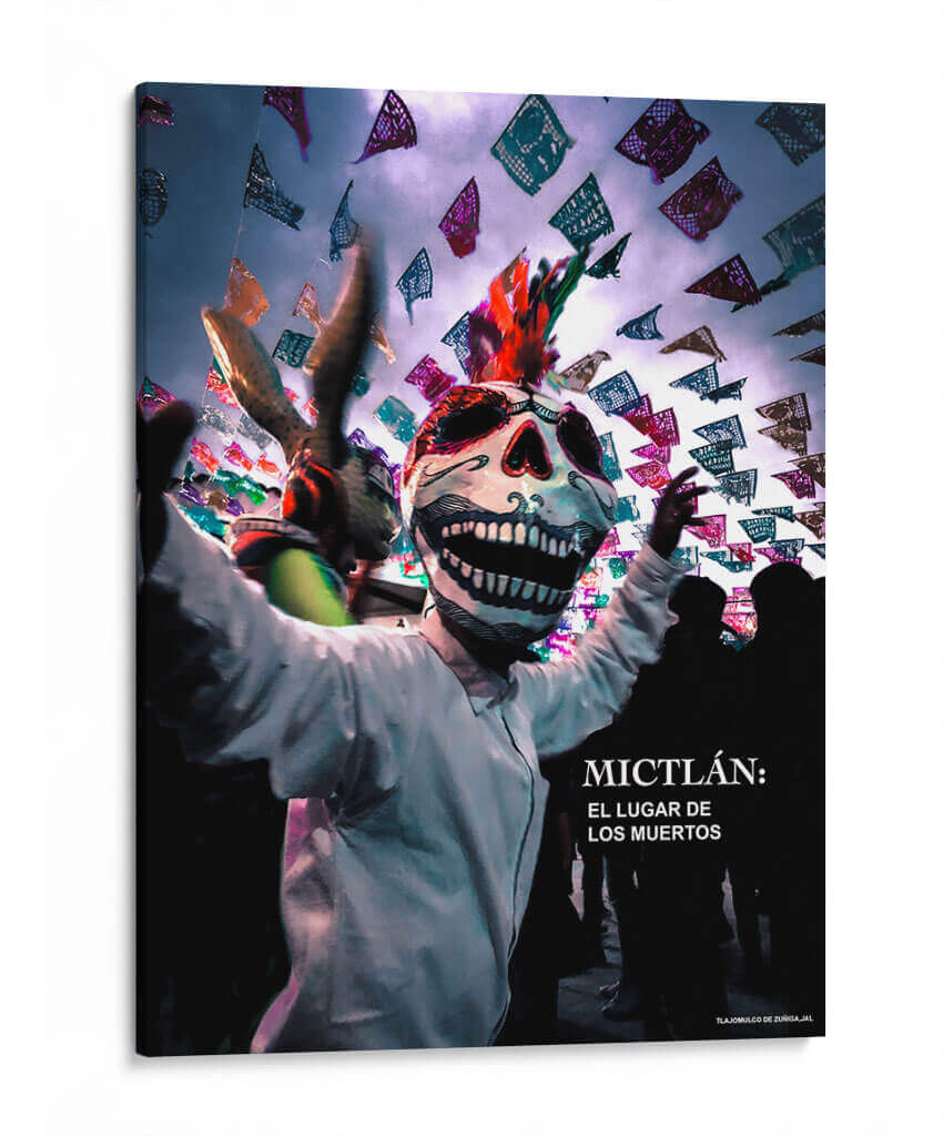 MICTLÁN - Ramón Márquez | Cuadro decorativo de Canvas Lab