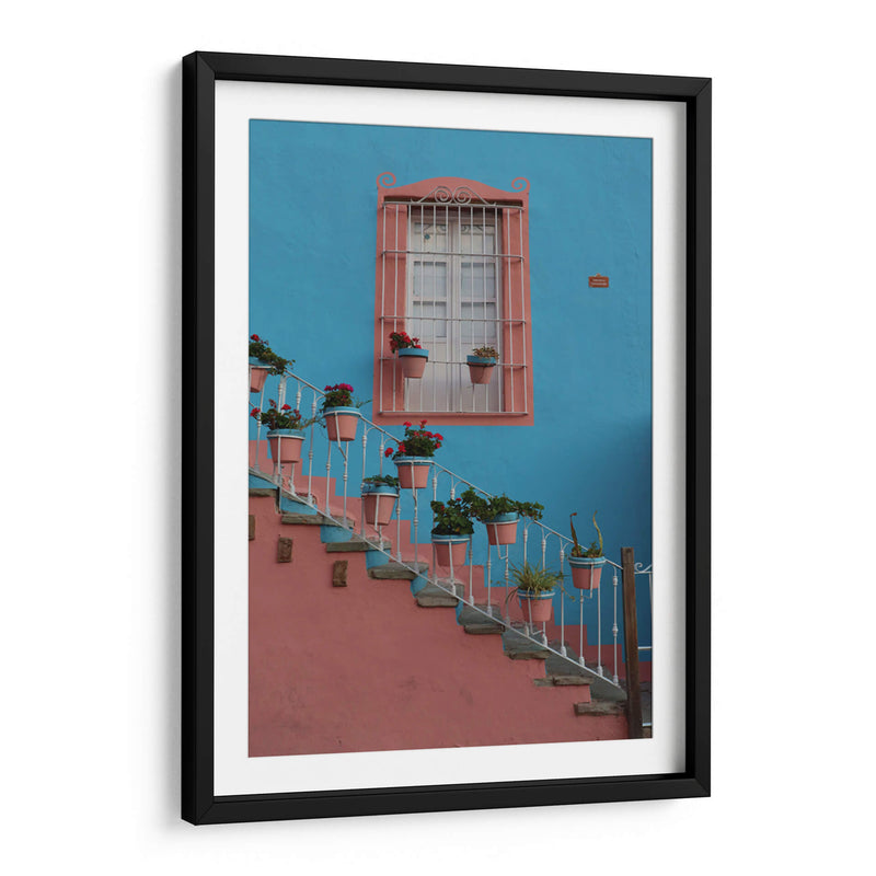 Colorida ventana en Guanajuato - Luis Rodrigo Magaña Andrade | Cuadro decorativo de Canvas Lab