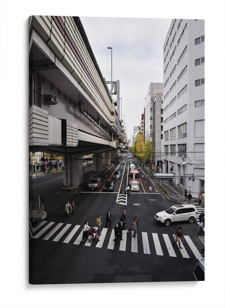 Calles en Tokio, Japón - Luis Velasco | Cuadro decorativo de Canvas Lab