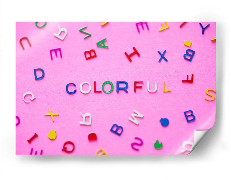 De colores | Cuadro decorativo de Canvas Lab