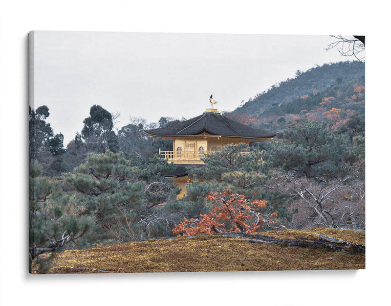 Templo Dorado, Kioto - Luis Velasco | Cuadro decorativo de Canvas Lab