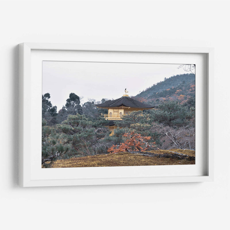 Templo Dorado, Kioto - Luis Velasco | Cuadro decorativo de Canvas Lab