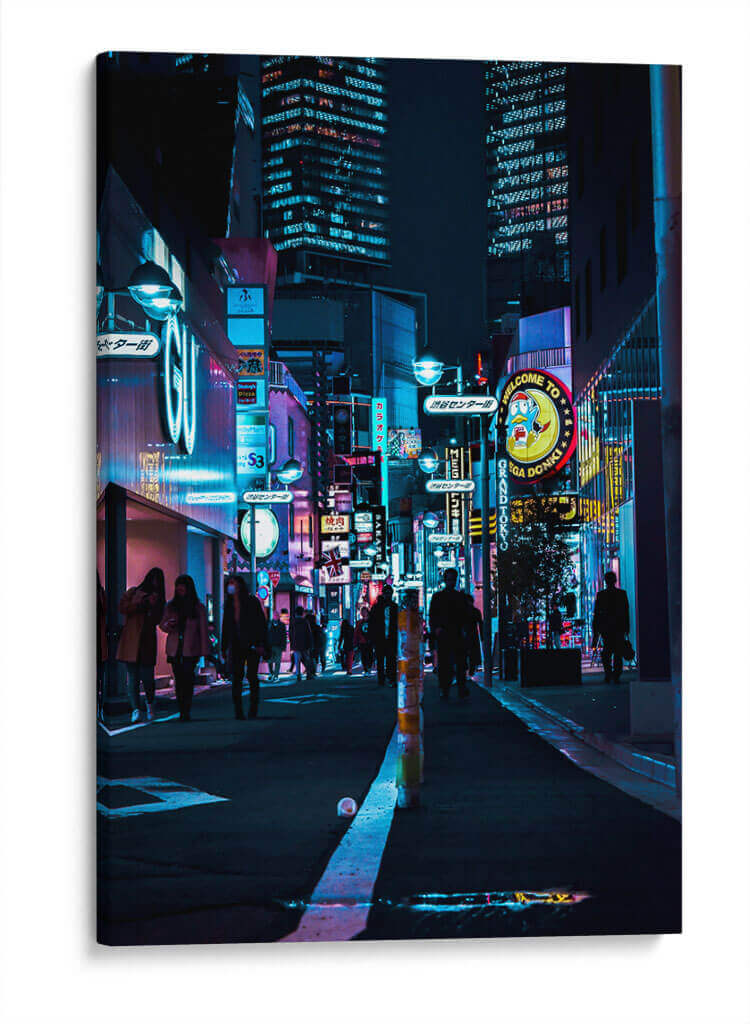 Ciudad Futurista, Tokio - Luis Velasco | Cuadro decorativo de Canvas Lab