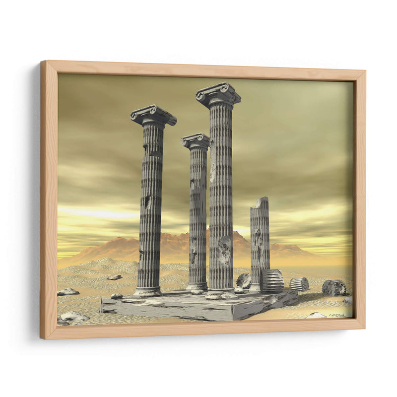 Columnas griegas - Caperh | Cuadro decorativo de Canvas Lab