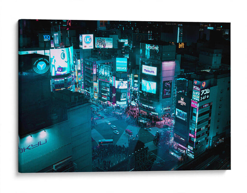 Shibuya, Tokio - Luis Velasco | Cuadro decorativo de Canvas Lab