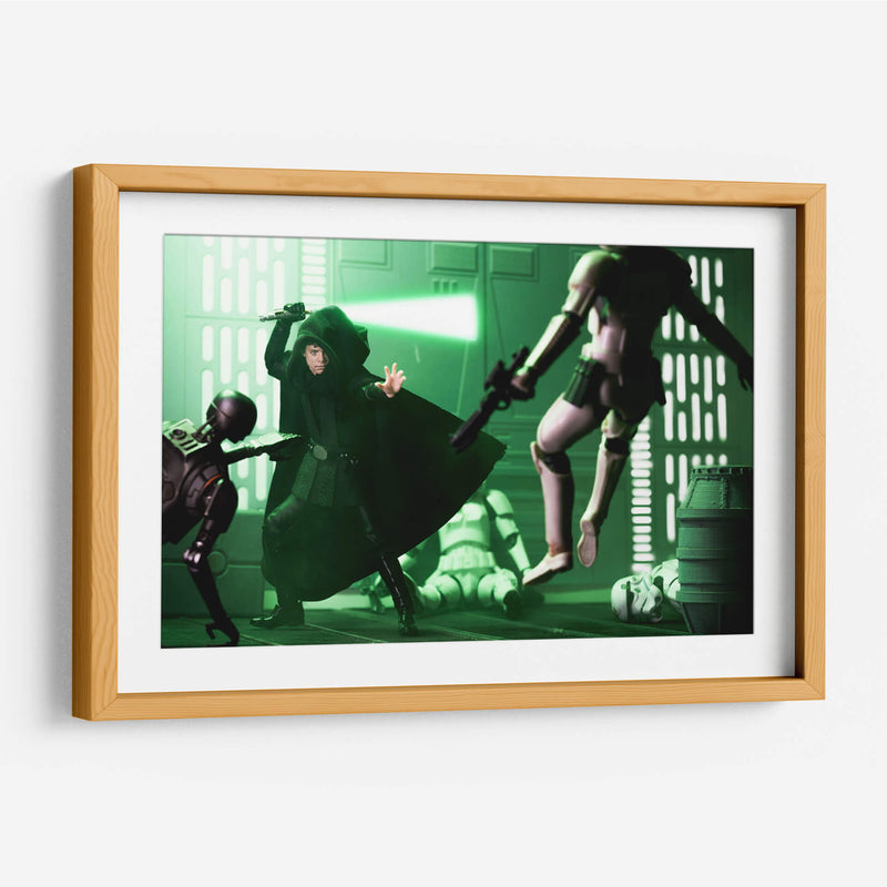 Master Luke Skywalker - Action Geek | Cuadro decorativo de Canvas Lab