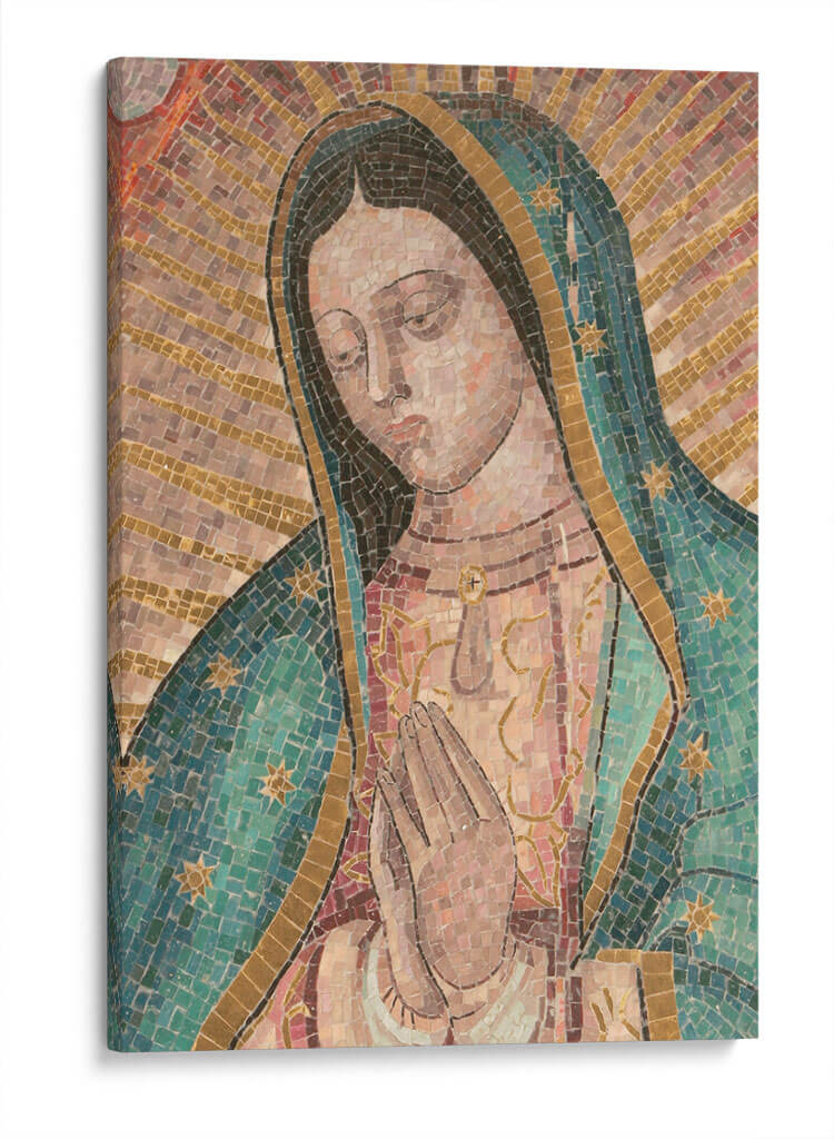 Virgen de Guadalupe en mosaico | Cuadro decorativo de Canvas Lab