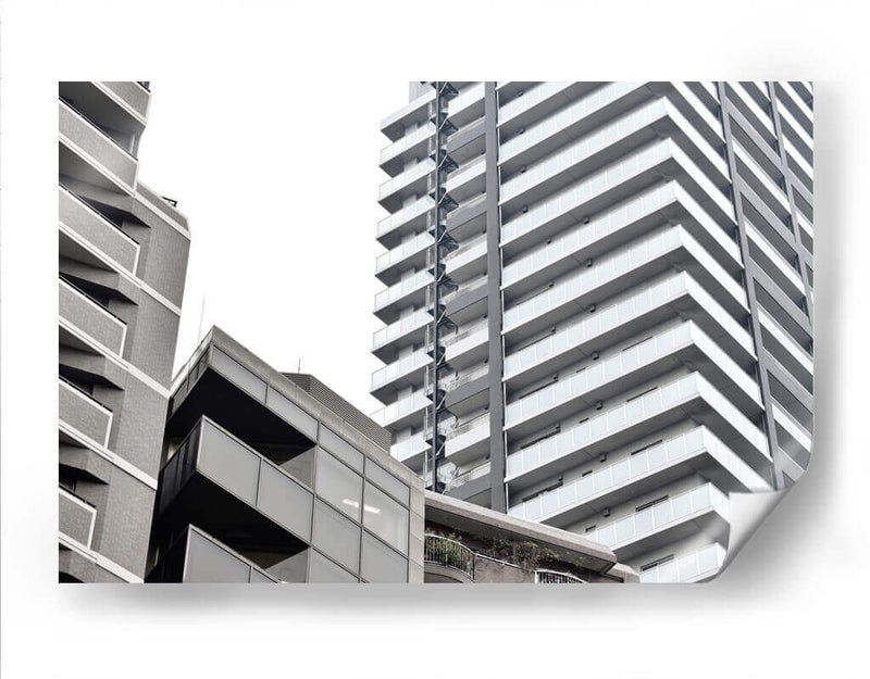 Edificios, Tokio - Luis Velasco | Cuadro decorativo de Canvas Lab
