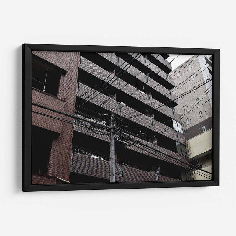 Barrio Vecindad, Japón - Luis Velasco | Cuadro decorativo de Canvas Lab