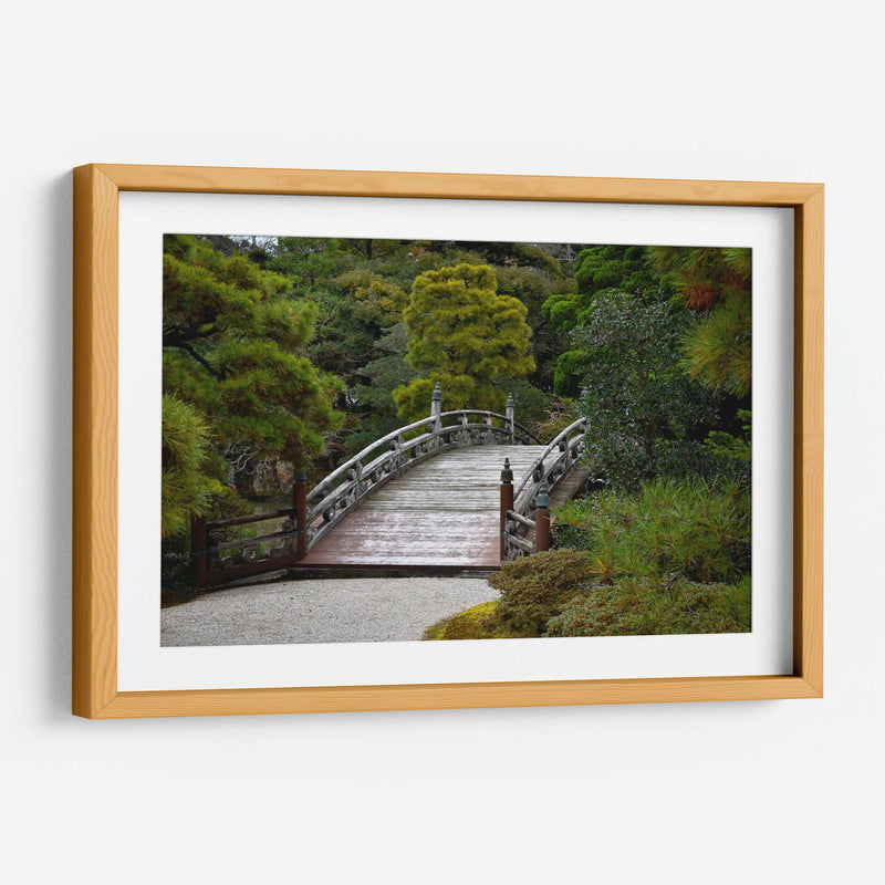 Puente Japonés - Luis Velasco | Cuadro decorativo de Canvas Lab
