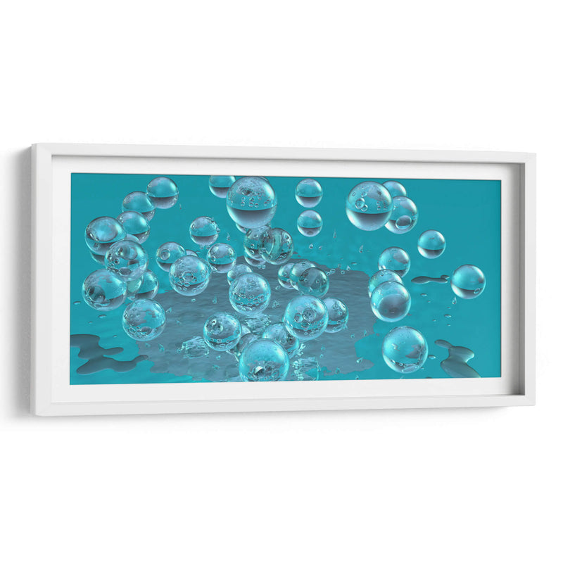 Burbujas de agua - Caperh | Cuadro decorativo de Canvas Lab