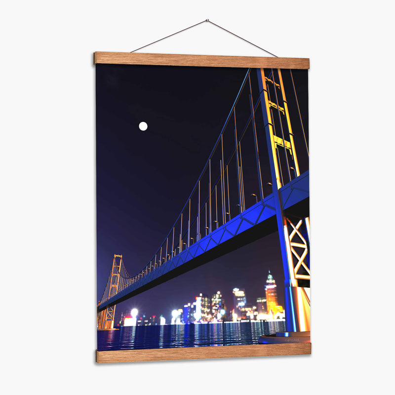 Golden Gate - Caperh | Cuadro decorativo de Canvas Lab