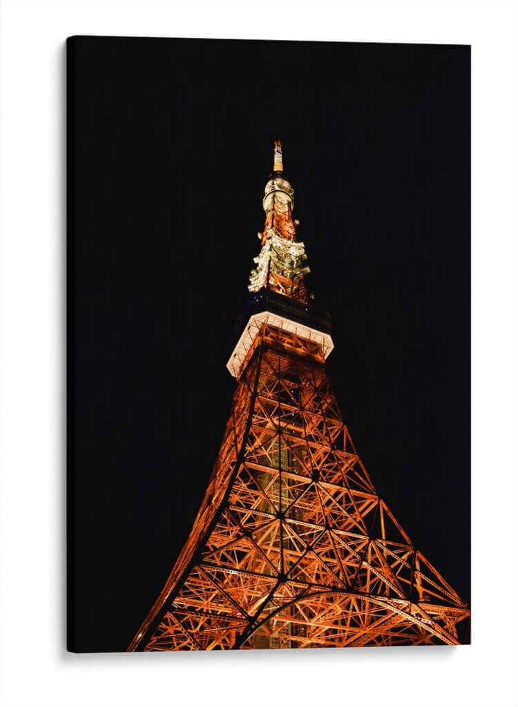 Torre de Tokio, Japón - Luis Velasco | Cuadro decorativo de Canvas Lab