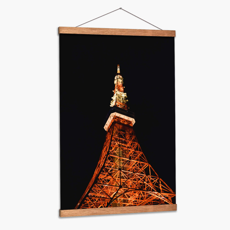 Torre de Tokio, Japón - Luis Velasco | Cuadro decorativo de Canvas Lab