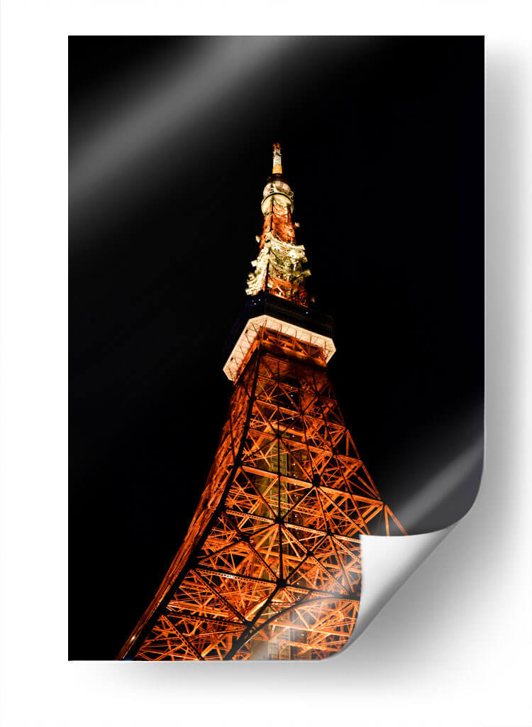 Torre de Tokio, Japón - Luis Velasco | Cuadro decorativo de Canvas Lab