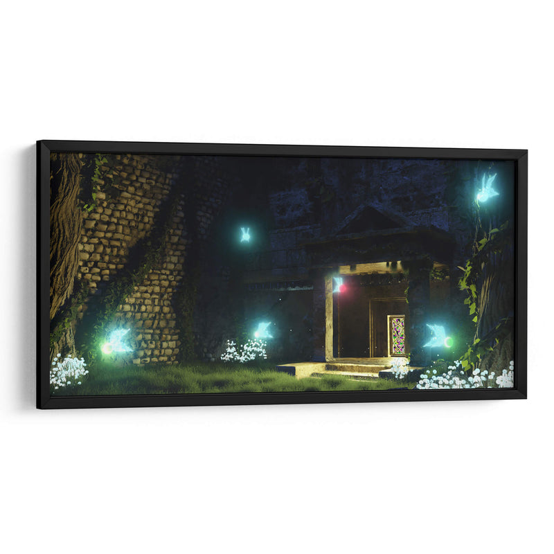 Templo del Bosque Remaster 3D - Ctrl_Z3T4 | Cuadro decorativo de Canvas Lab