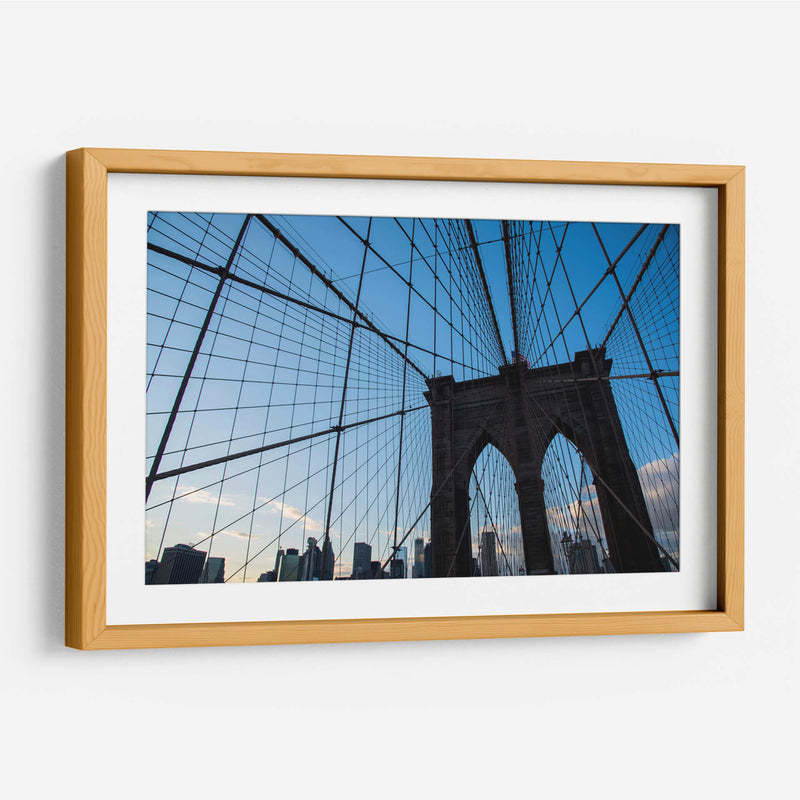 Puente de Brooklyn en Nueva York - RobertoBolaños | Cuadro decorativo de Canvas Lab