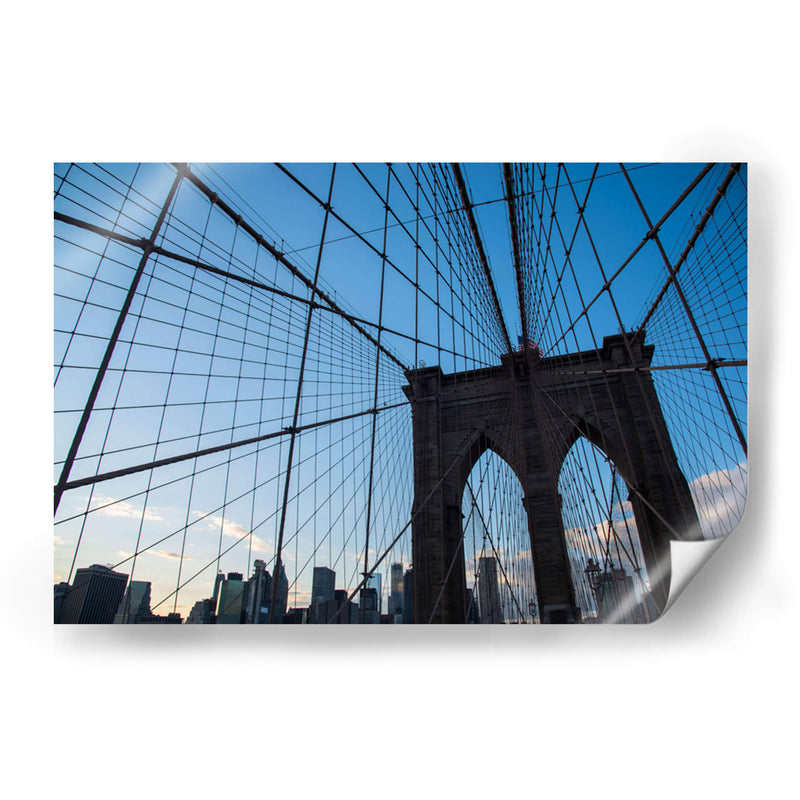 Puente de Brooklyn en Nueva York - RobertoBolaños | Cuadro decorativo de Canvas Lab