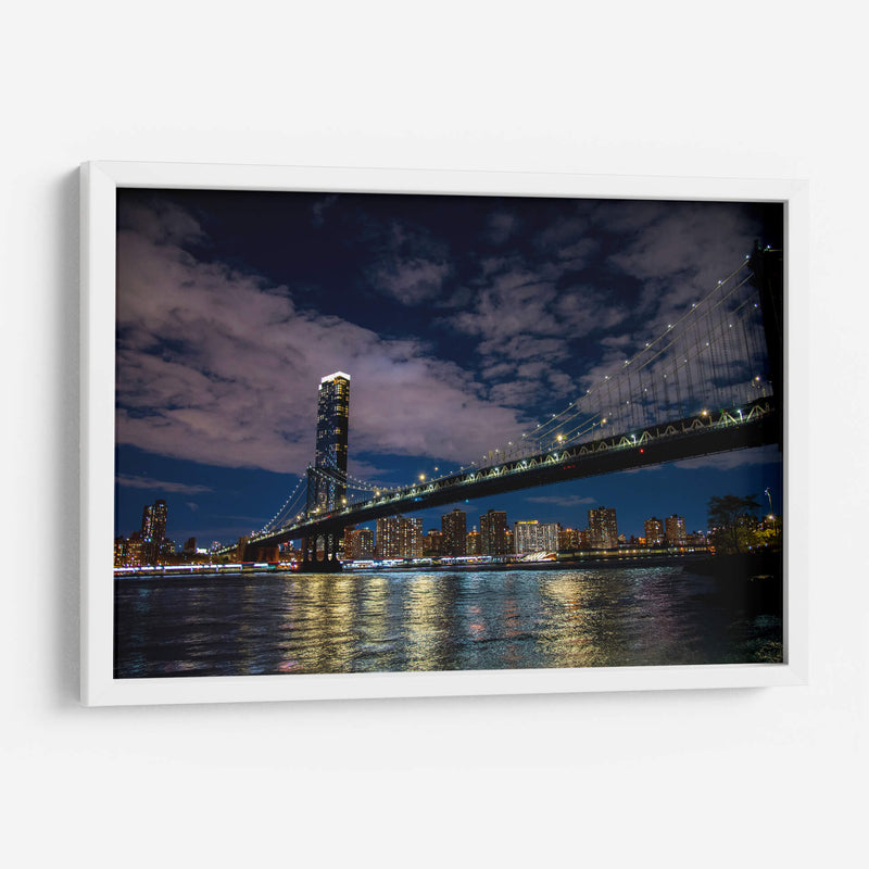 Manhattan Bridge New York - RobertoBolaños | Cuadro decorativo de Canvas Lab