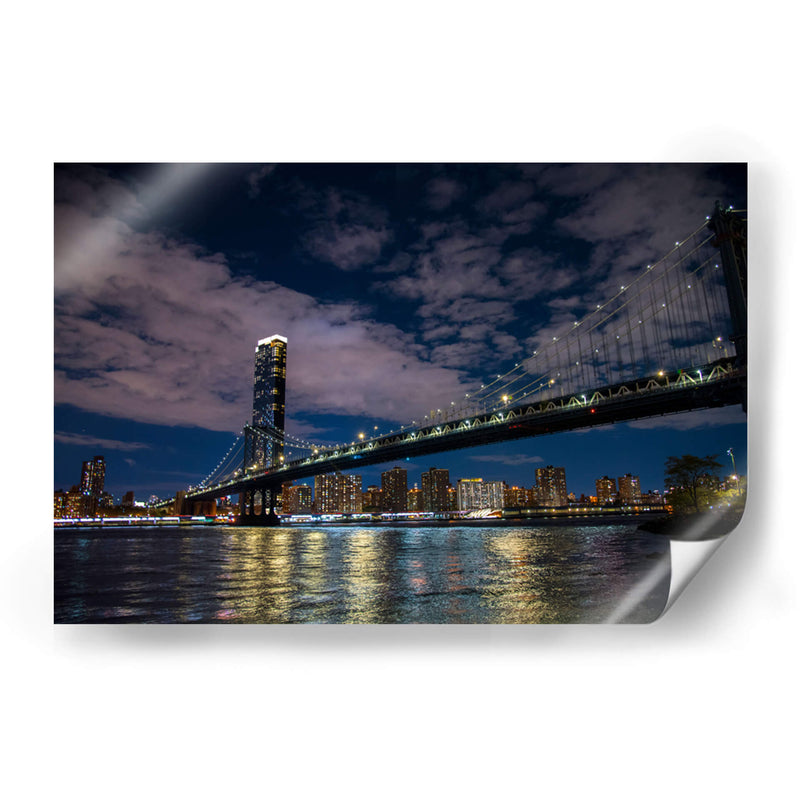 Manhattan Bridge New York - RobertoBolaños | Cuadro decorativo de Canvas Lab