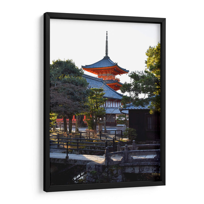 Torre Kioto, Japón - Luis Velasco | Cuadro decorativo de Canvas Lab