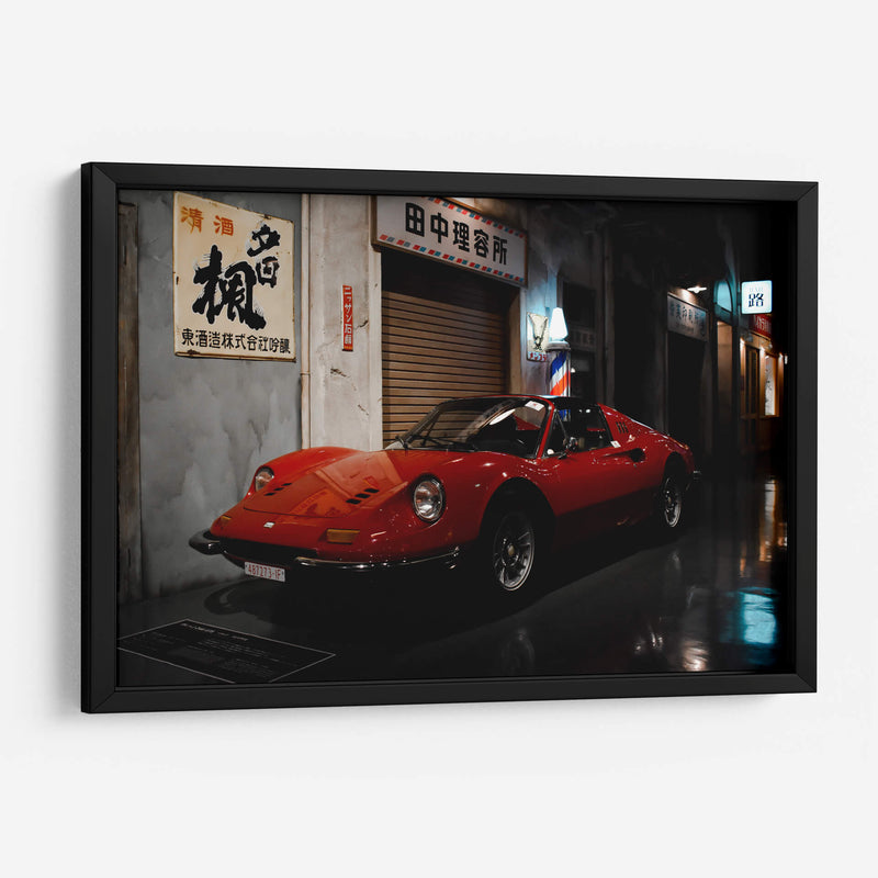 Dino 246 GTS, Museo Toyota, Japón - Luis Velasco | Cuadro decorativo de Canvas Lab