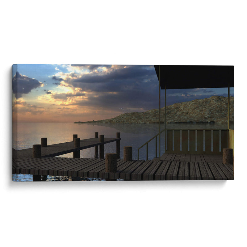 Muelle - Caperh | Cuadro decorativo de Canvas Lab