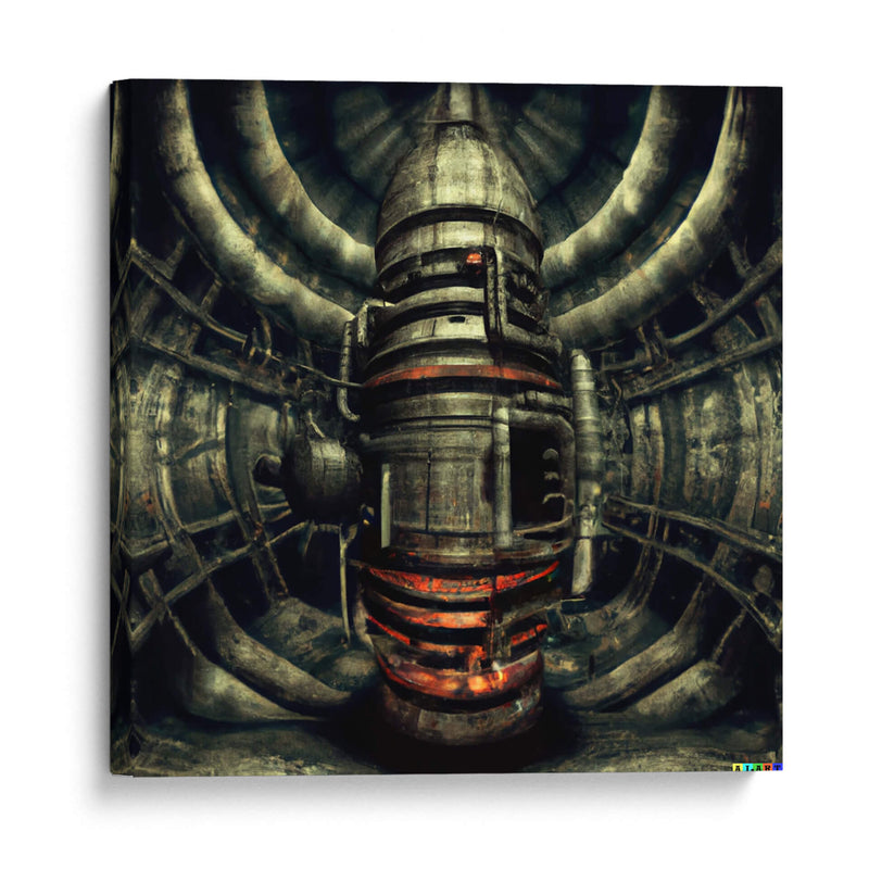 Maitre Reactor - AI-ART | Cuadro decorativo de Canvas Lab