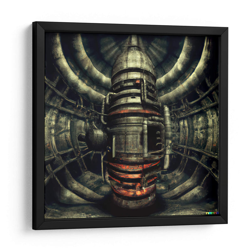 Maitre Reactor - AI-ART | Cuadro decorativo de Canvas Lab