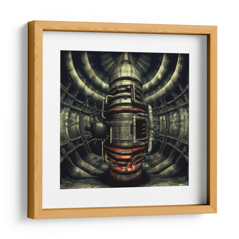 Maitre Reactor - AI-ART | Cuadro decorativo de Canvas Lab