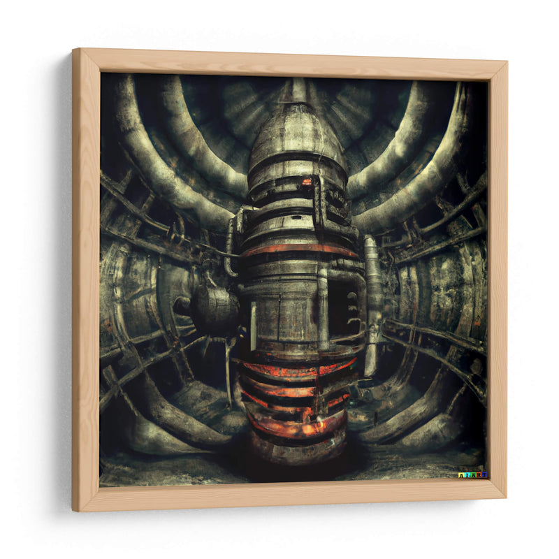 Maitre Reactor - AI-ART | Cuadro decorativo de Canvas Lab