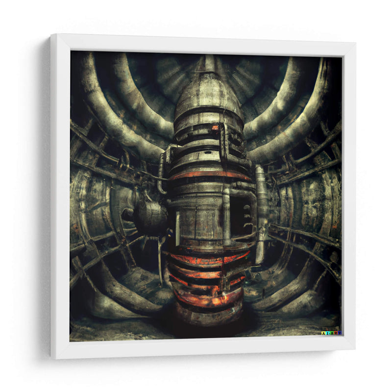 Maitre Reactor - AI-ART | Cuadro decorativo de Canvas Lab