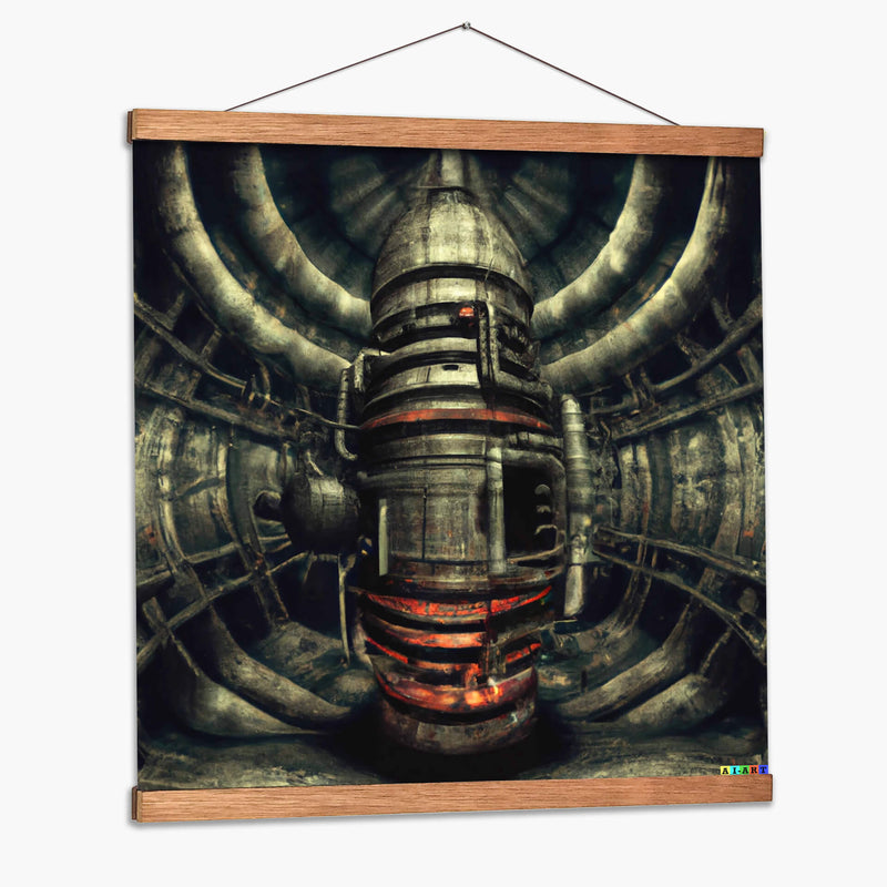 Maitre Reactor - AI-ART | Cuadro decorativo de Canvas Lab