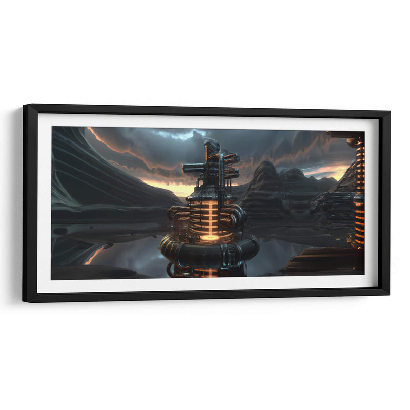 ARR Quantum Reactor - AI-ART | Cuadro decorativo de Canvas Lab