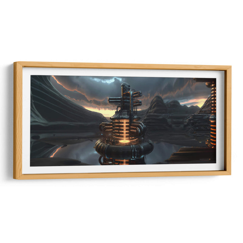 ARR Quantum Reactor - AI-ART | Cuadro decorativo de Canvas Lab