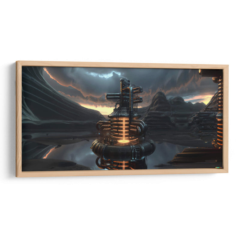 ARR Quantum Reactor - AI-ART | Cuadro decorativo de Canvas Lab