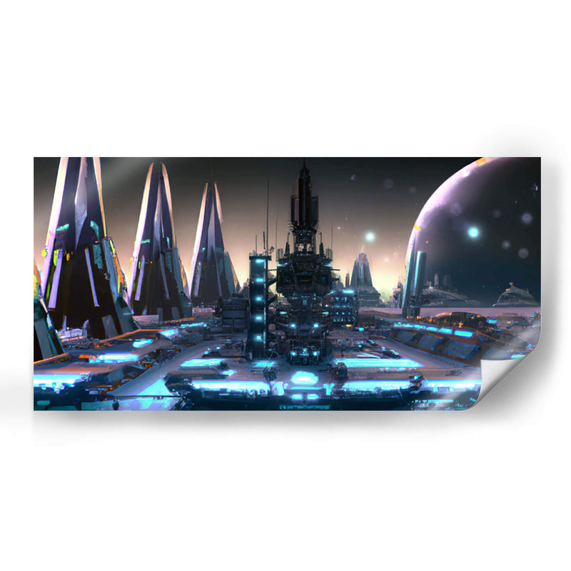 Akar Star base - AI-ART | Cuadro decorativo de Canvas Lab