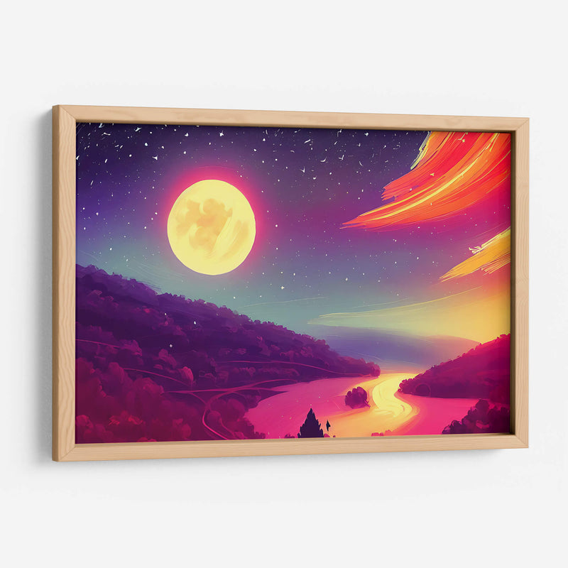 The Shire Sunset II - Kegp | Cuadro decorativo de Canvas Lab