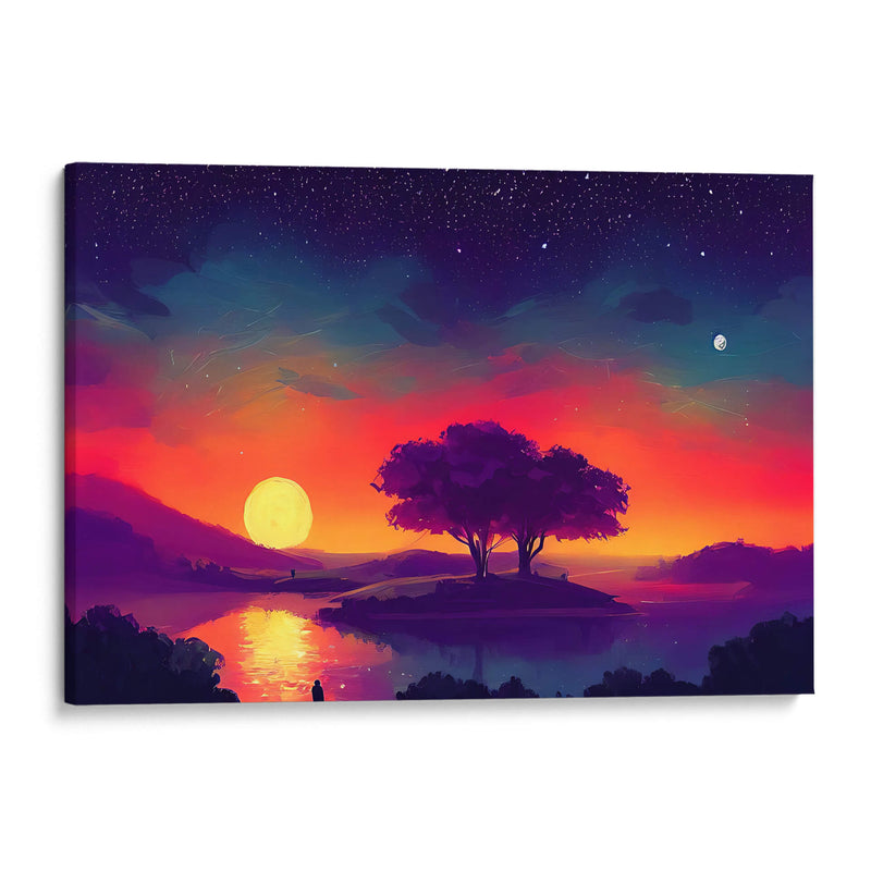 The Shire Sunset I - Kegp | Cuadro decorativo de Canvas Lab