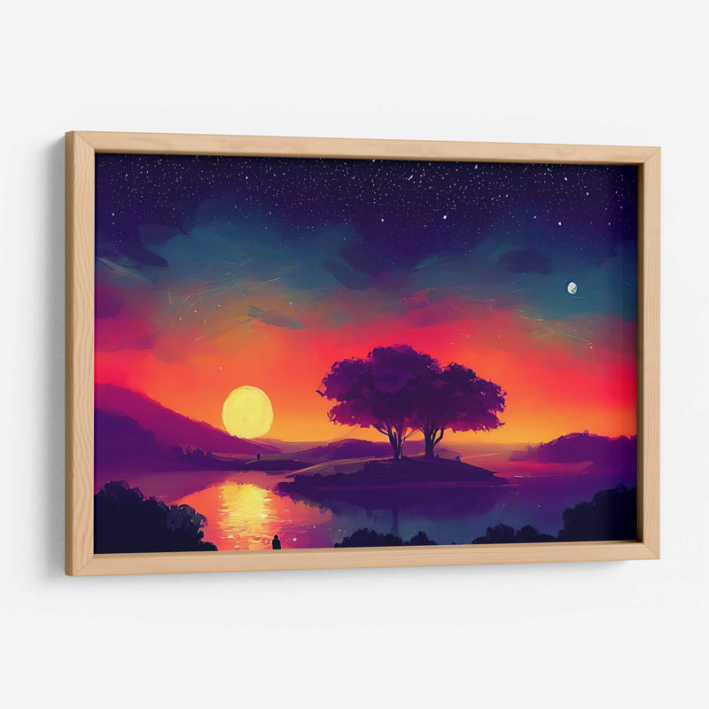 The Shire Sunset I - Kegp | Cuadro decorativo de Canvas Lab