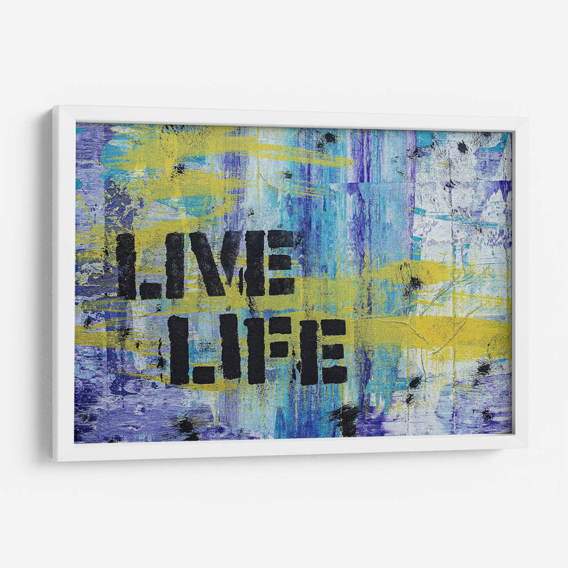 Vive tu vida | Cuadro decorativo de Canvas Lab