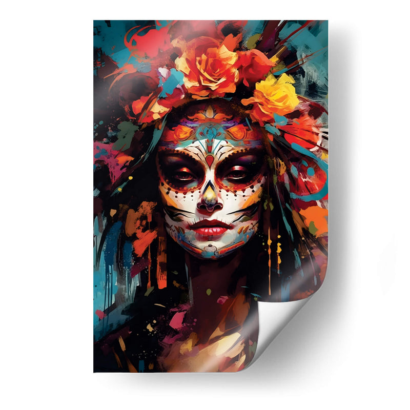 CATRINA MEXICANA - Dav Madrid | Cuadro decorativo de Canvas Lab