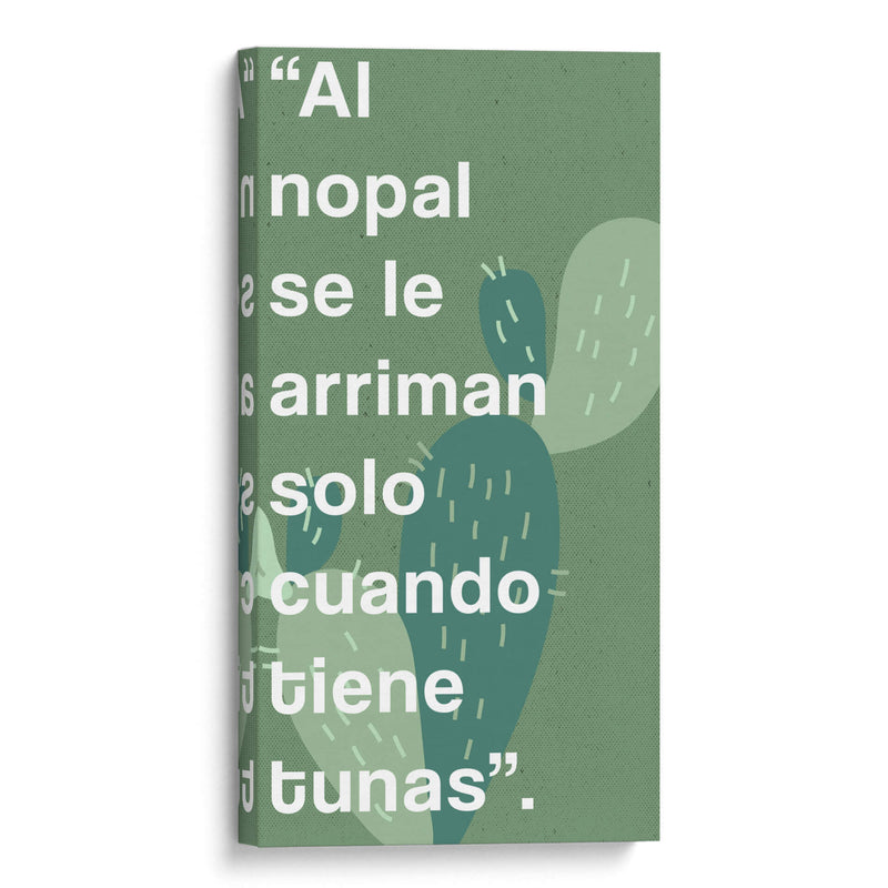 Al nopal se le arriman 001 - Jorge Méndez | Cuadro decorativo de Canvas Lab