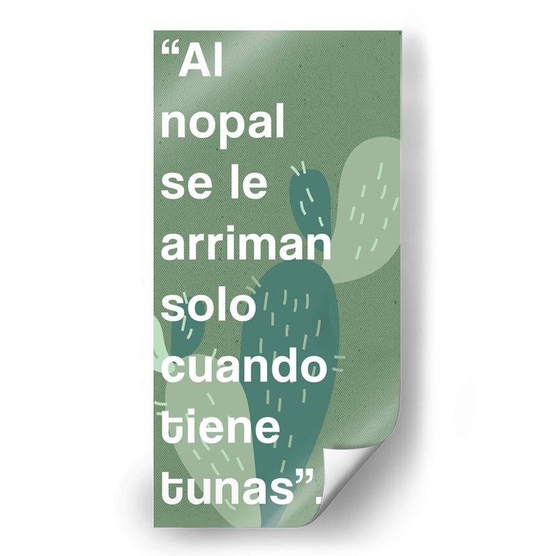 Al nopal se le arriman 001 - Jorge Méndez | Cuadro decorativo de Canvas Lab