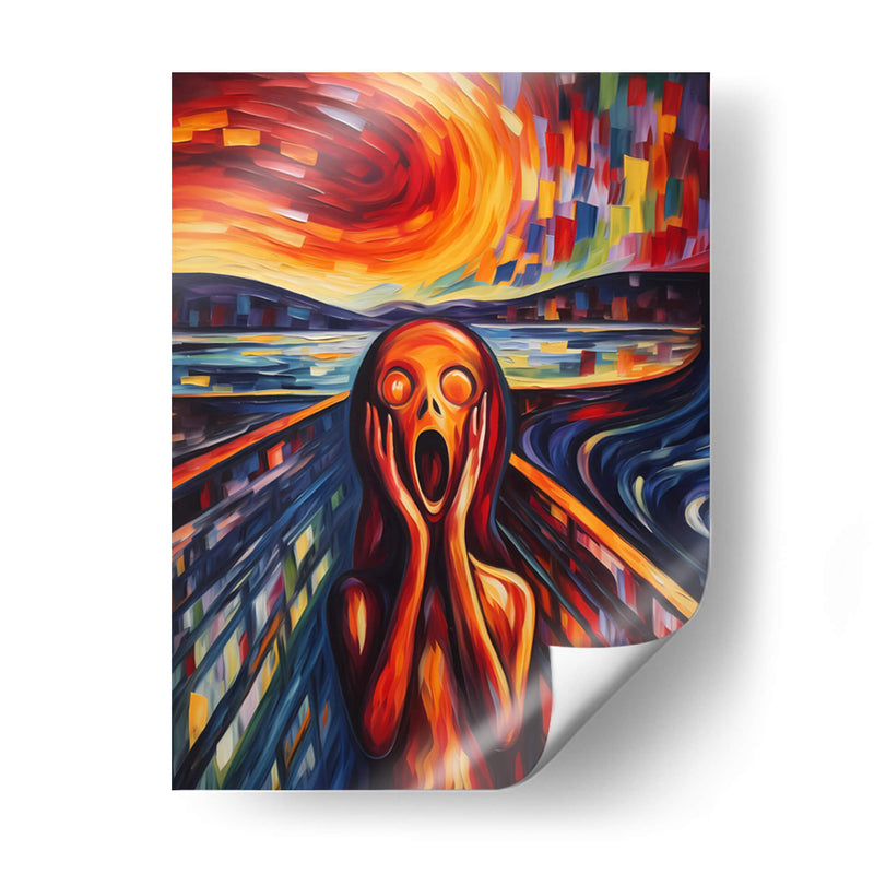 El grito - LA Style | Cuadro decorativo de Canvas Lab
