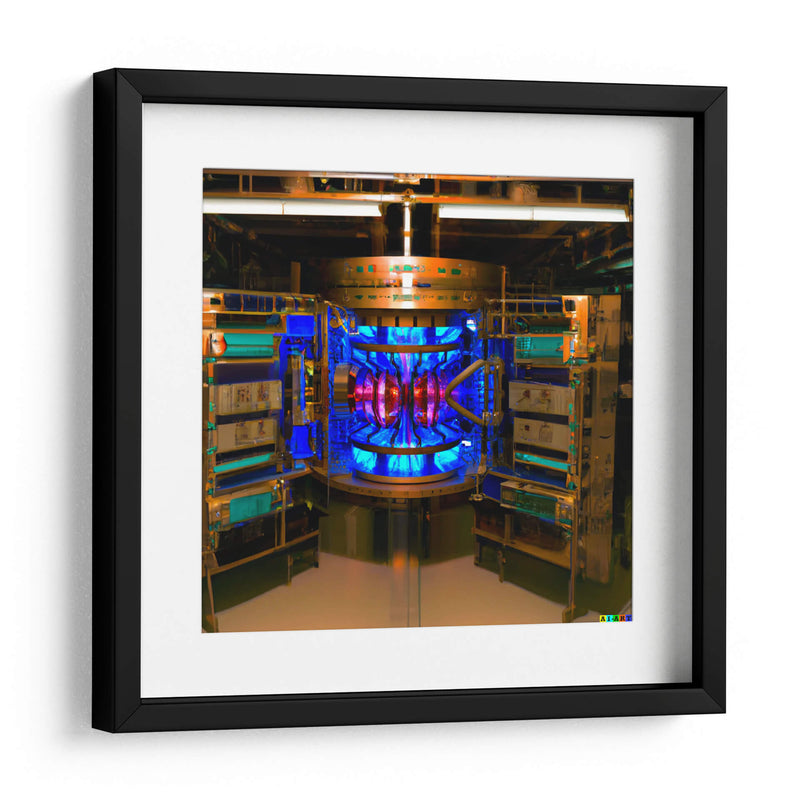 Quantum Reactor Lab - AI-ART | Cuadro decorativo de Canvas Lab