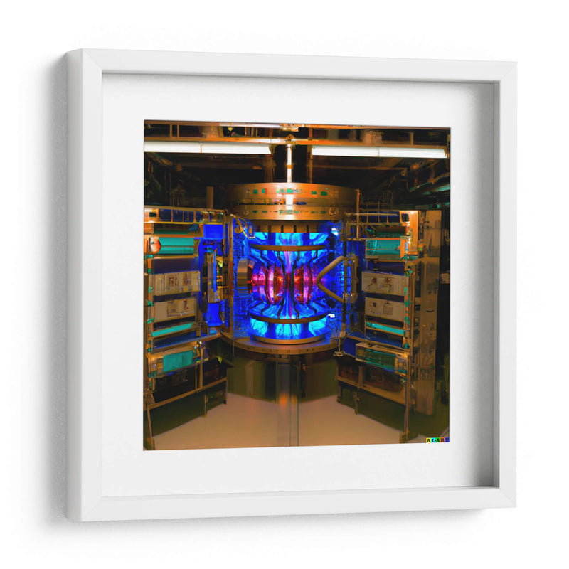 Quantum Reactor Lab - AI-ART | Cuadro decorativo de Canvas Lab