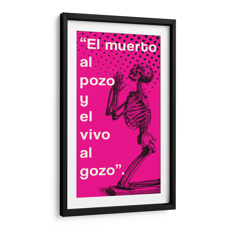 009_El muerto al pozo A (1) - Jorge Méndez | Cuadro decorativo de Canvas Lab