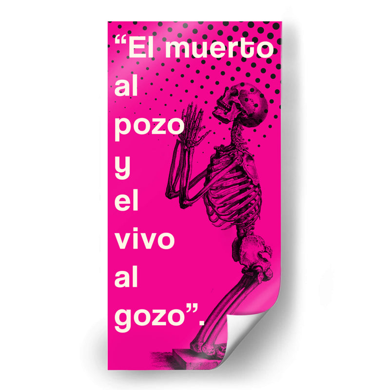 009_El muerto al pozo A (1) - Jorge Méndez | Cuadro decorativo de Canvas Lab